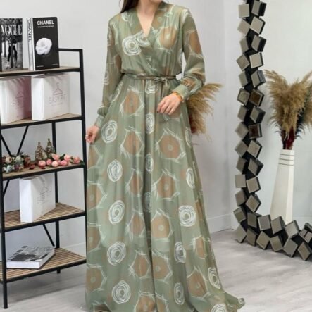 Listen To Your Message Maxi Dress