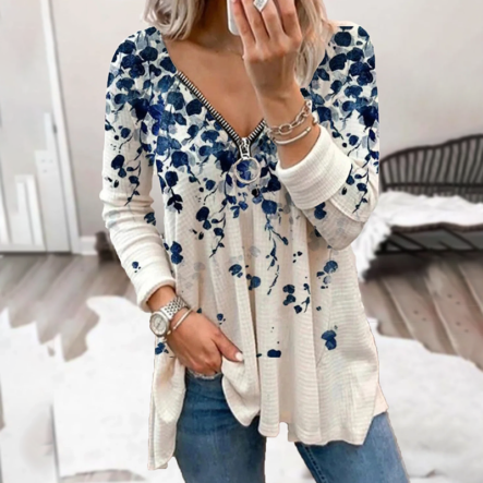 Elegant And Temperament Like Orchid Top