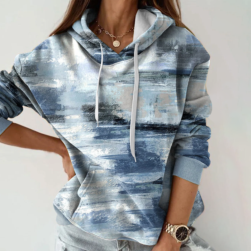 Full Of Abstract Elements And Colorful Colors Hoodie
